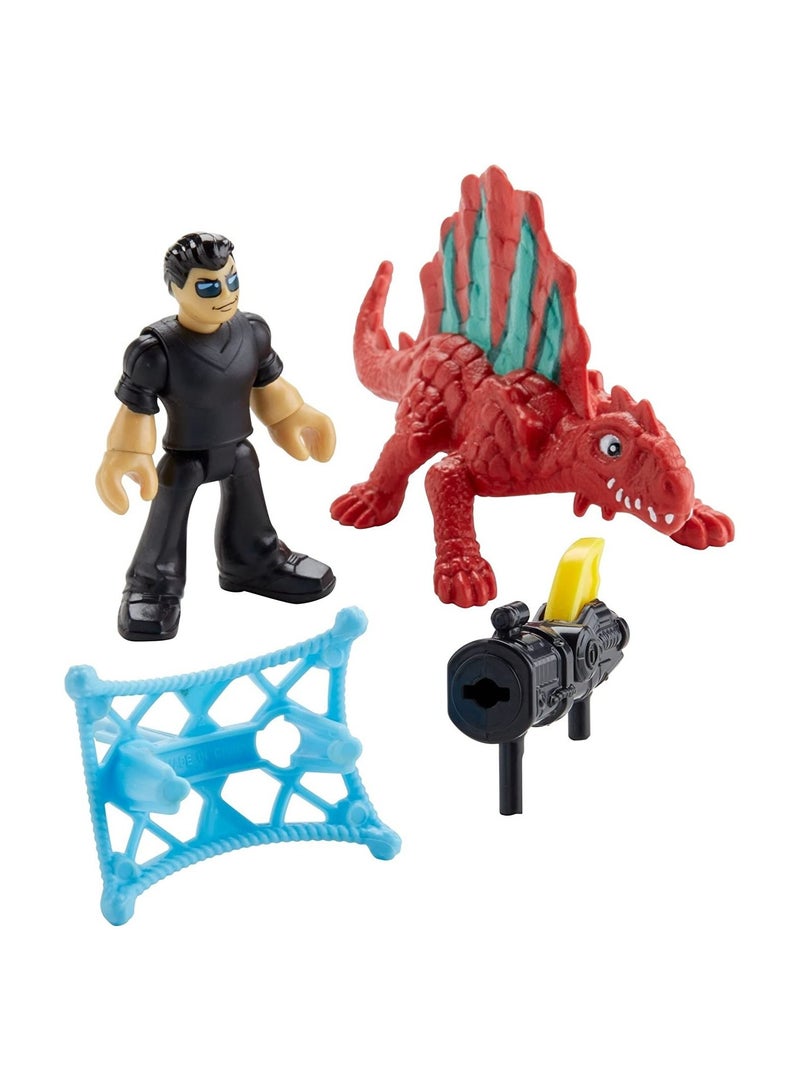 Fisher-Price Imaginext Jurassic World, Dr. Malcolm & Dimetrodon