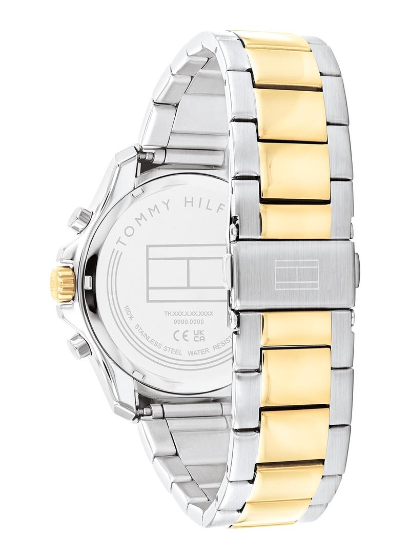 Men's Analog Round Shape Stainless Steel Wrist Watch 1792095 - 43 Mm