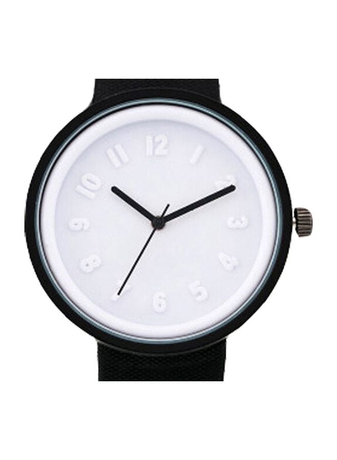 men Table Analog Watch With Beaded Bracelet Set NNSB03702007