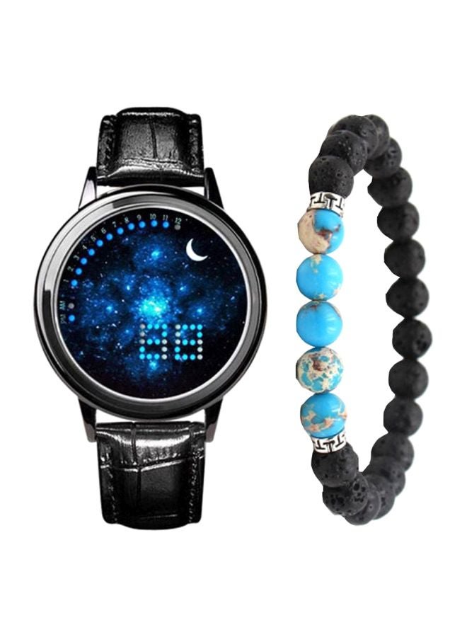 men Table Digital Watch And Bracelet Set NNSB03702089
