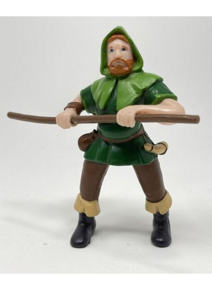 Robin Hood Little John with Long Staff Medieval Figure