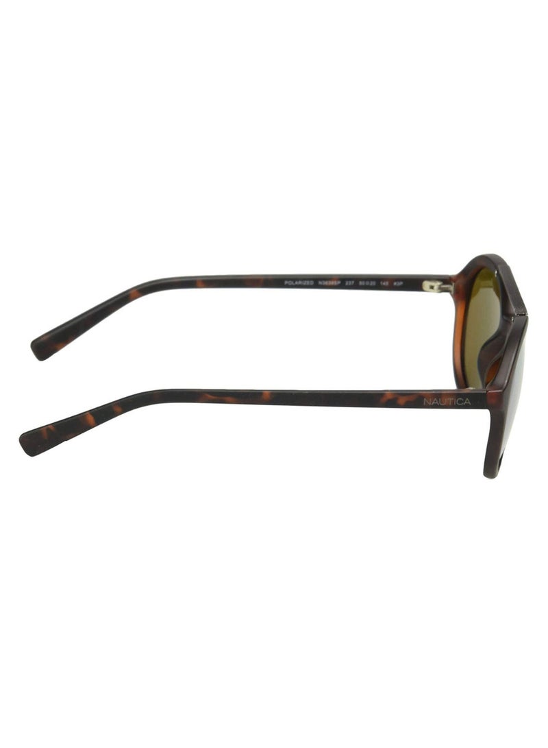 Men's Round Frame Sunglasses - Lens Size: 50 mm