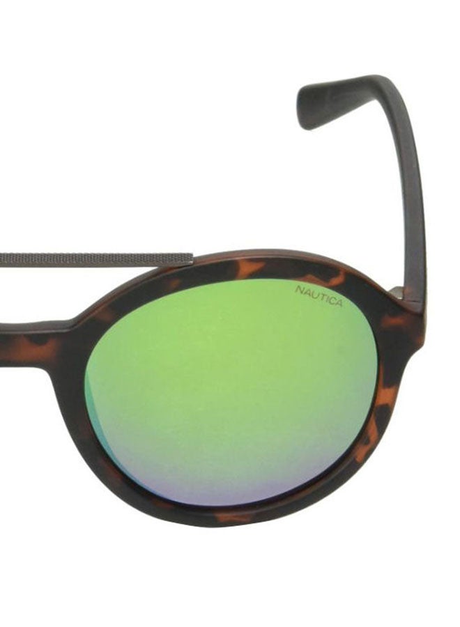 Men's Round Frame Sunglasses - Lens Size: 50 mm