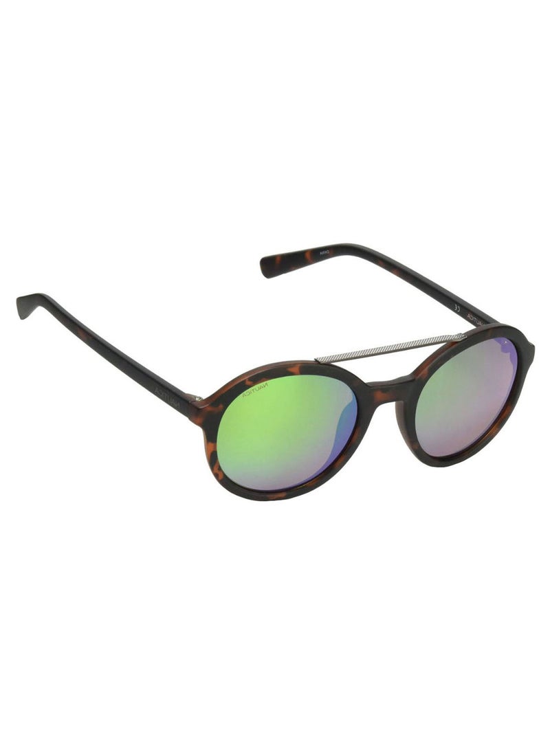 Men's Round Frame Sunglasses - Lens Size: 50 mm