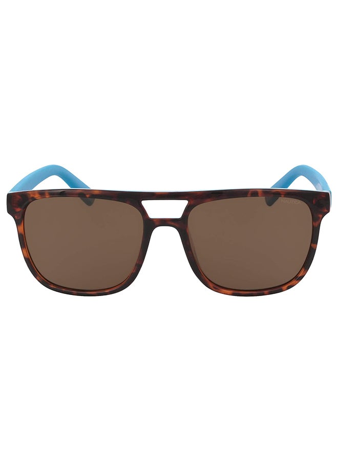 Men's UV Protection Rectangular Sunglasses - Lens Size: 56 mm