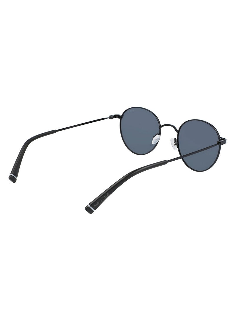 FULL RIM METAL Round NAUTICA SUN N4648SP 5022 (001) BLACK