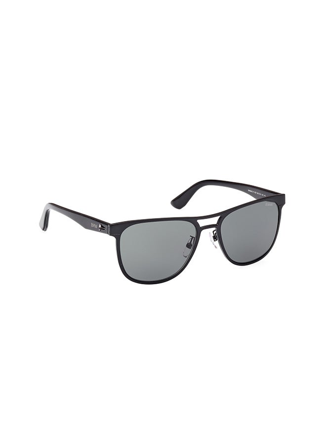 Men's UV Protection Round Sunglasses - BW0042-H02R56 - Lens Size: 56 Mm