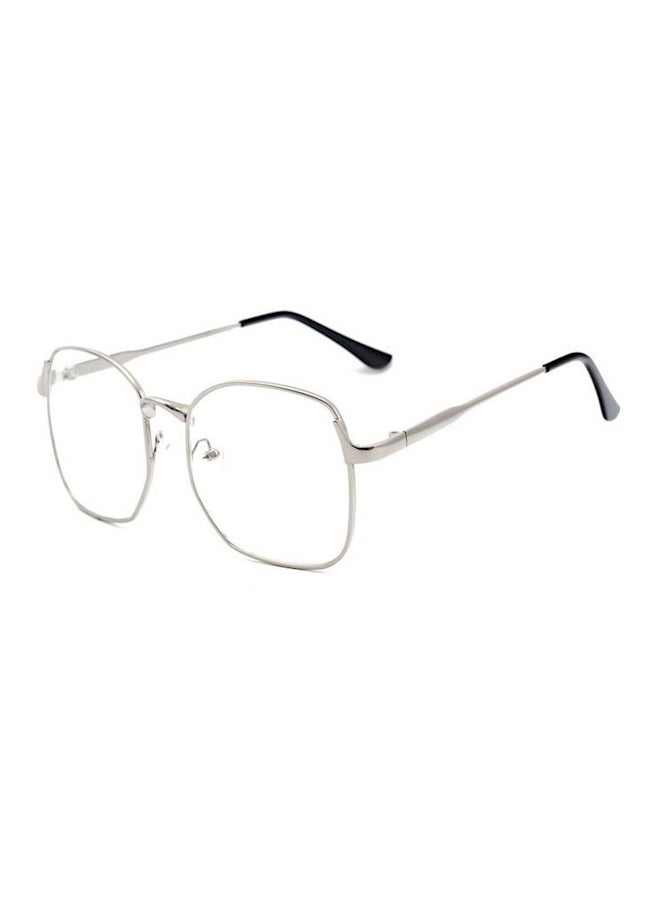 Men's Fashion Square Metal Frame Eyeglasses Rim  Lens Glasses