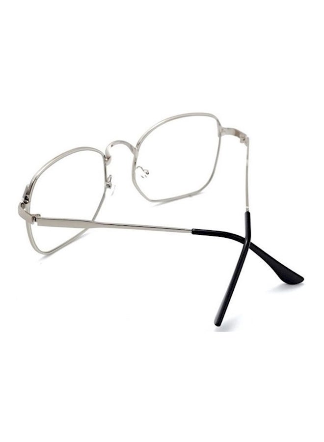 Men's Fashion Square Metal Frame Eyeglasses Rim  Lens Glasses