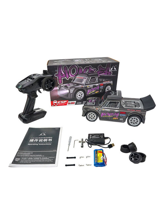 SG-1606 1/16 2.4G 4Wd 30Km/H RC Car LED Light Drift On-Road Vehicles RTR Toy 26.5x12x14.5cm