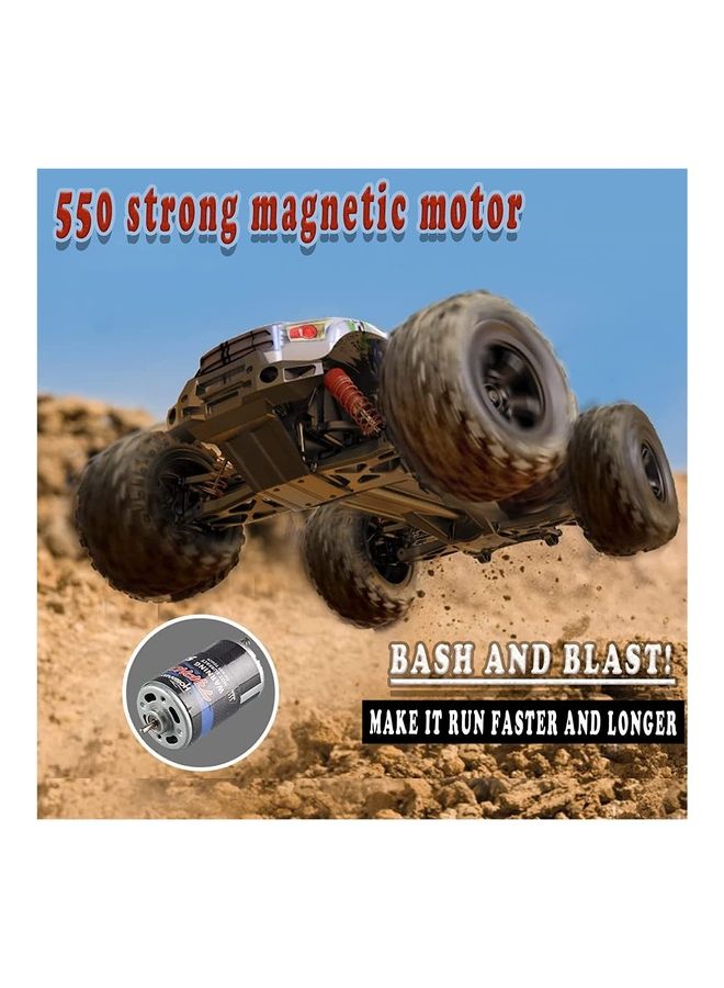 Hobbiway Typhoon 1:10 RC Cars, Hobby Grade 4WD 60+ KM/H Fast Speed Remote Control Truck, All Terrain Off Road Electric Buggy With 2000 mAh Modular Battery For Adults And Boys (Advanced Modding Support