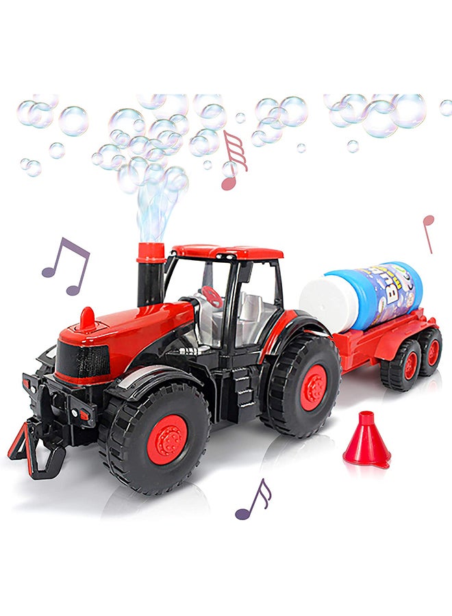 Bubble Blowing Tractor - Suitable For 4 Years And Above Assorted 41 x 16 x 13cm