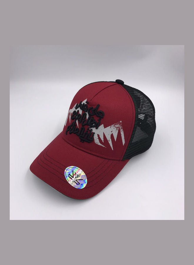 UAE National Day Kashe5 Determination Cap Red