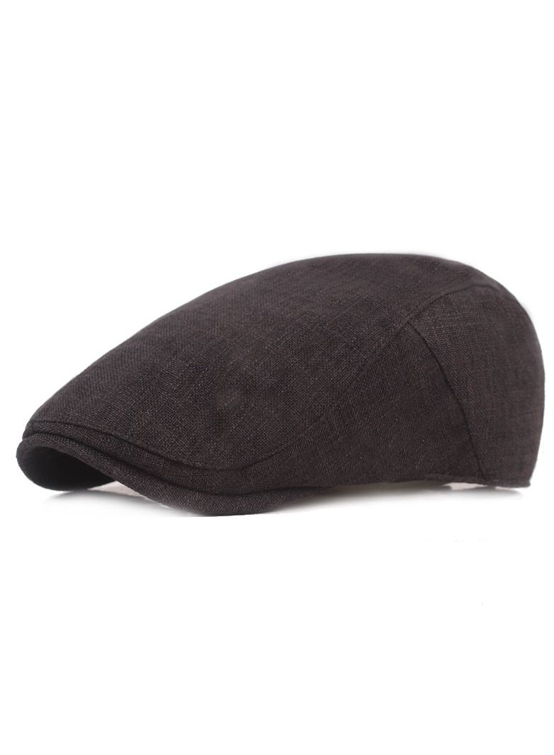 Men's Thin Beret Black