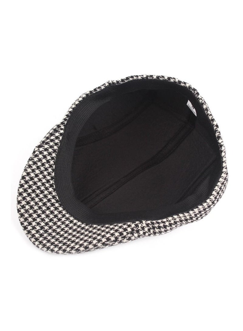 Men's Beret Paid Light Grey