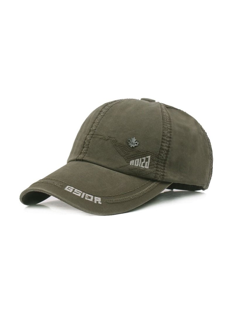 Men's Cotton Baseball Cap Green