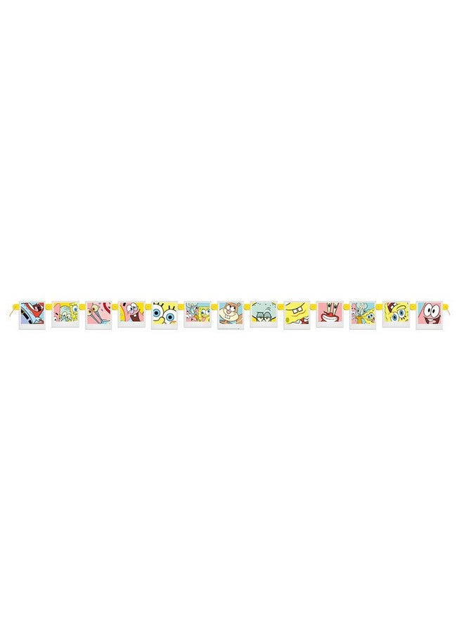 Spongebob Squarepants Jointed Banner 6.25 Ft ; Multicolor ; 1 Pc