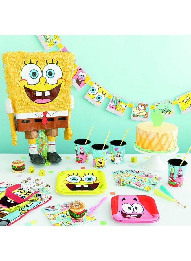 Spongebob Squarepants Jointed Banner 6.25 Ft ; Multicolor ; 1 Pc