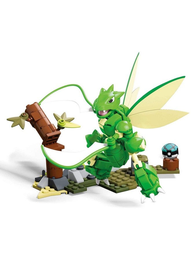 Pokemon Construx 188 Piece Building Set  Slashing Scyther