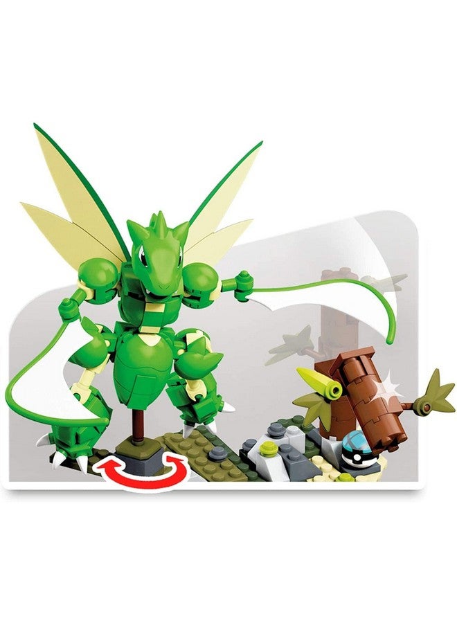 Pokemon Construx 188 Piece Building Set  Slashing Scyther