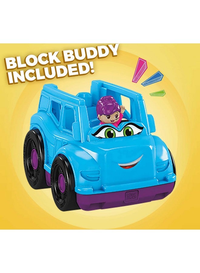 Bloks First Builders Tina Tour Bus With Big Building Blocks Building Toys For Toddlers (6 Pieces)
