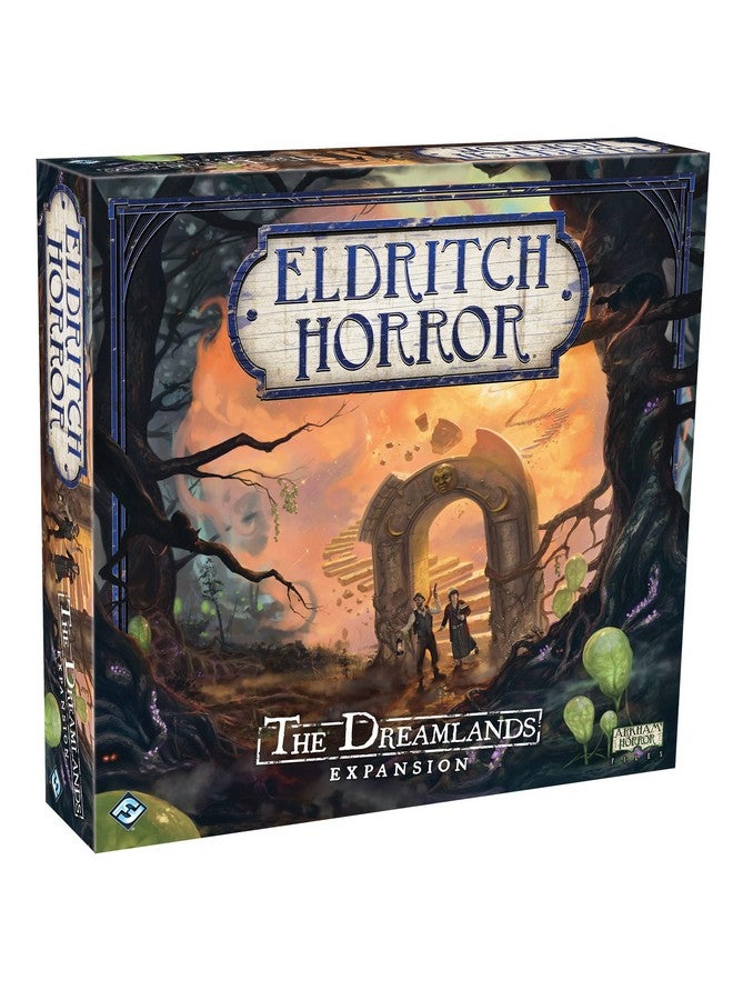 Eldritch Horror The Dreamlands Board Game Expansion Mystery Game Cooperative Board Game For Adults And Family Ages 14+ 1 8 Players Avg. Playtime 3 Hours Made By Fantasy Flight Games