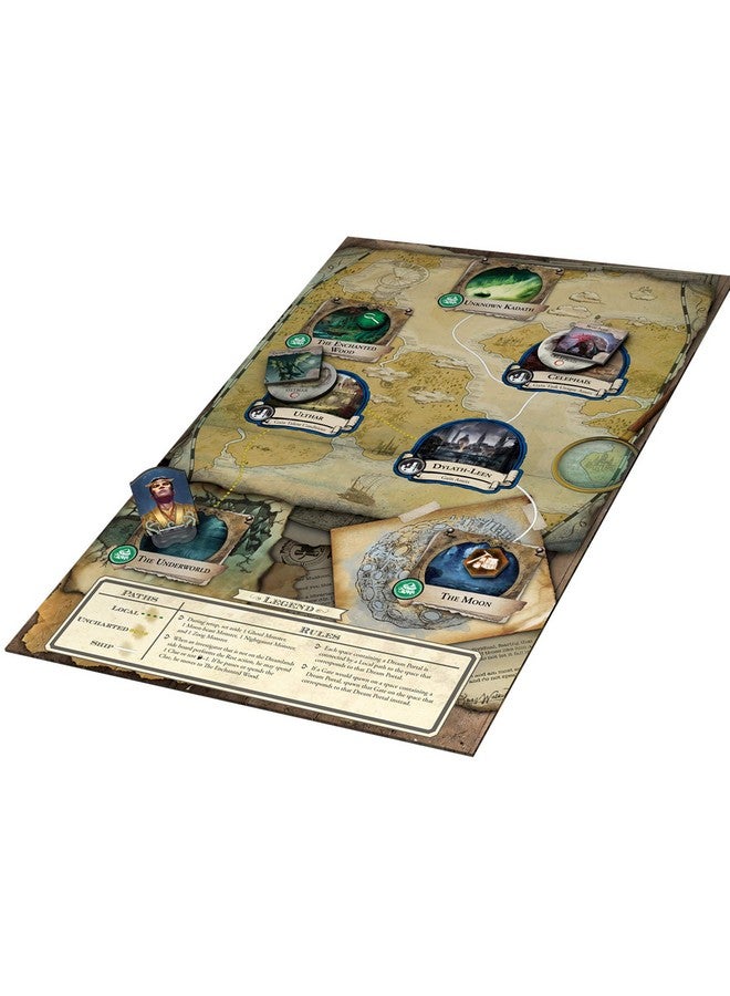 Eldritch Horror The Dreamlands Board Game Expansion Mystery Game Cooperative Board Game For Adults And Family Ages 14+ 1 8 Players Avg. Playtime 3 Hours Made By Fantasy Flight Games