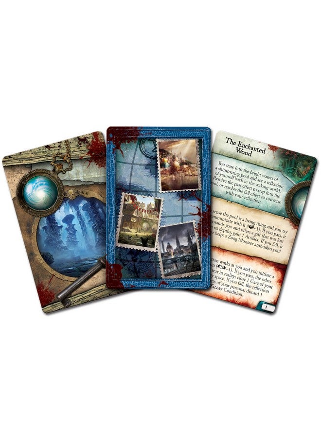 Eldritch Horror The Dreamlands Board Game Expansion Mystery Game Cooperative Board Game For Adults And Family Ages 14+ 1 8 Players Avg. Playtime 3 Hours Made By Fantasy Flight Games