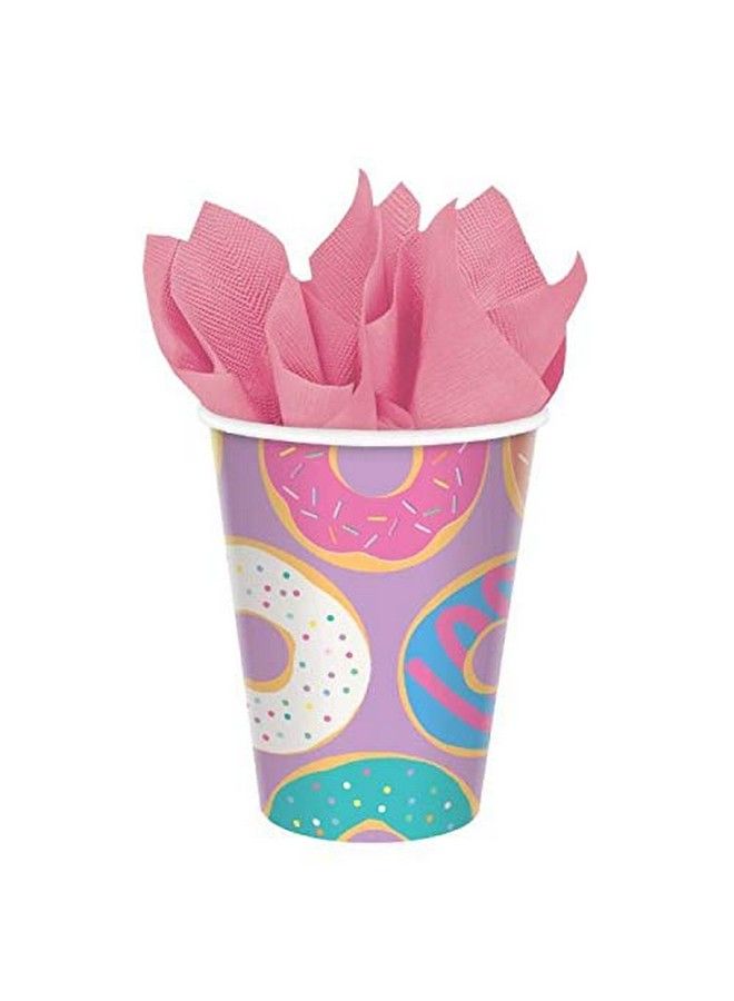 Donut Party Cups 9 Oz. ; Pack Of 8
