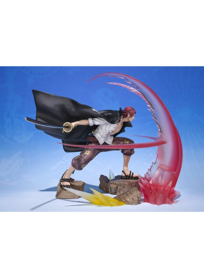 Nations Bandai FiguartsZero Shanks Sovereign Haki One Piece Action Figure