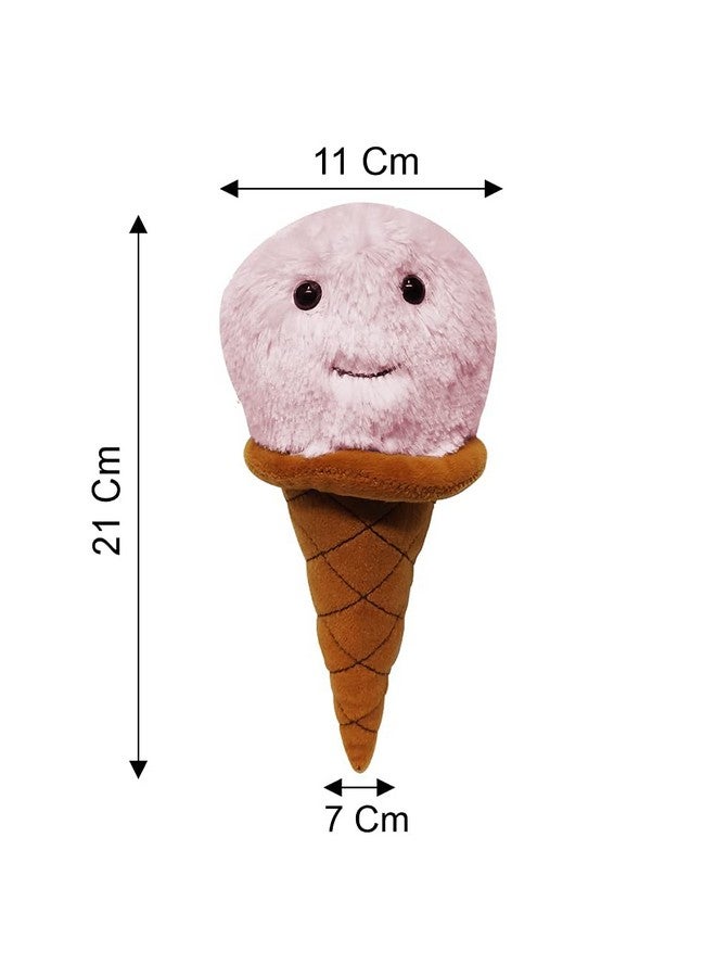 Cute Softy Ice Cream Plush Toy For Kids 21Cm