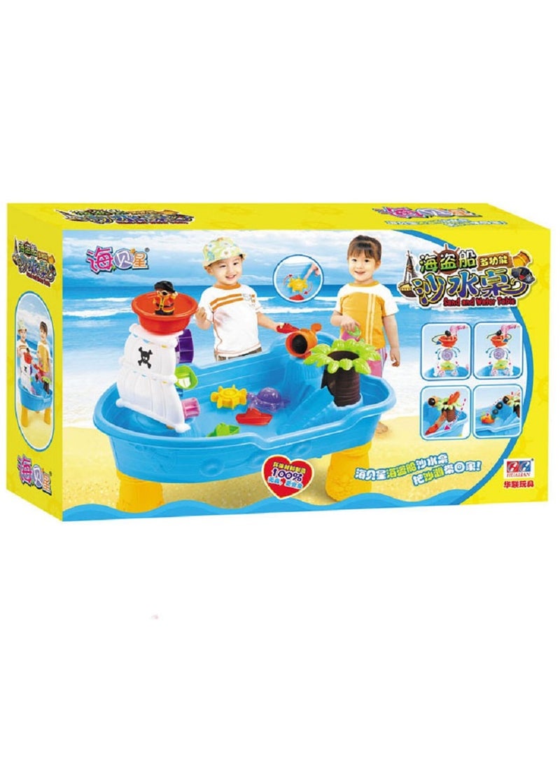 Sand and Water Play Beach Table Outdoor And Indoor Activity Summer Toys