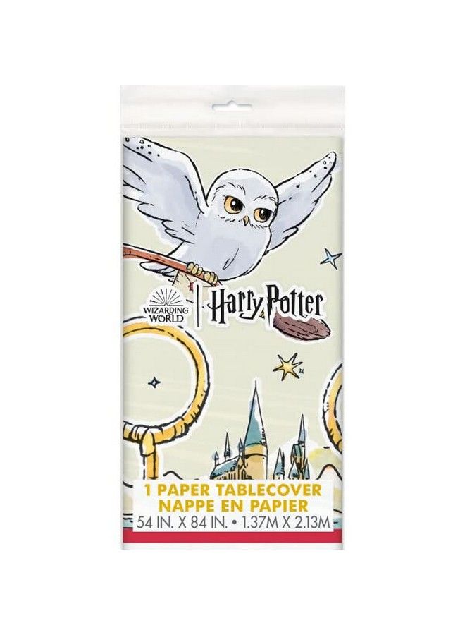 Harry Potter Birthday Party Supplies Bundle Pack Includes Dessert Cake Plates Napkins Table Cover Serves 16