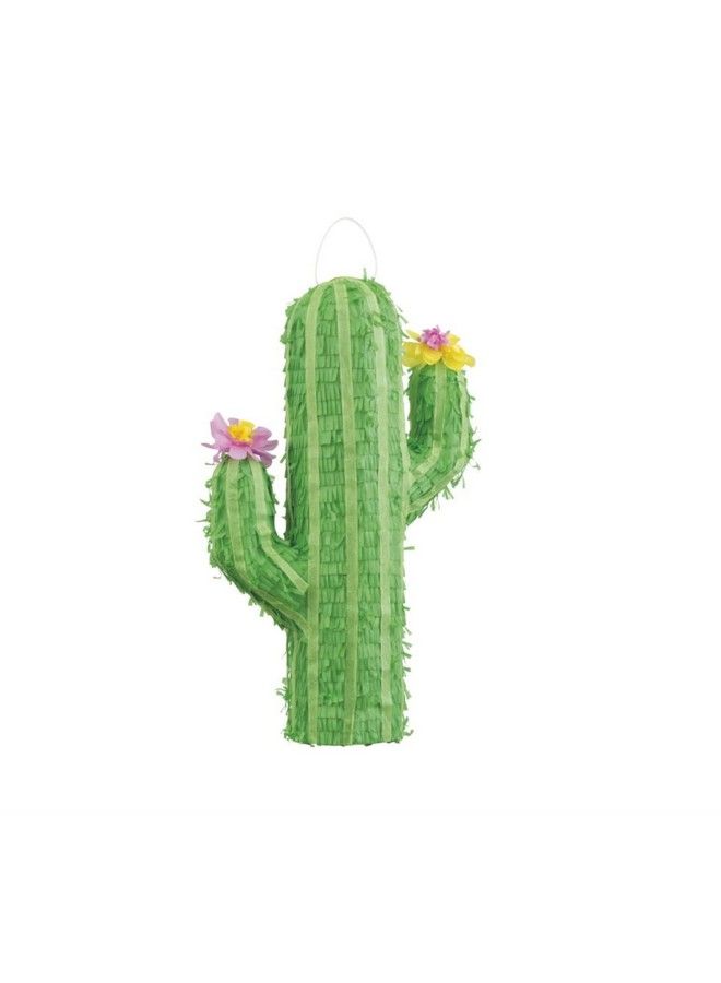 Mini Flowered Cactus 3D Party Pinata 7.75