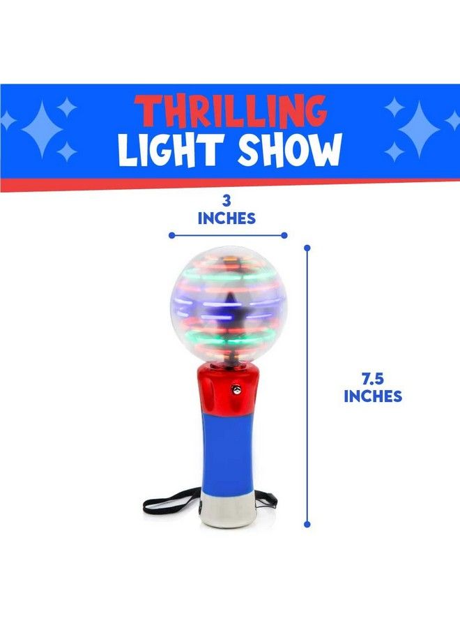 Magic Ball Wand For Kids Spinning Light Up Wand Led Toy For Boys And Girls. Provides Thrilling Light Show Autism Sensory Toys