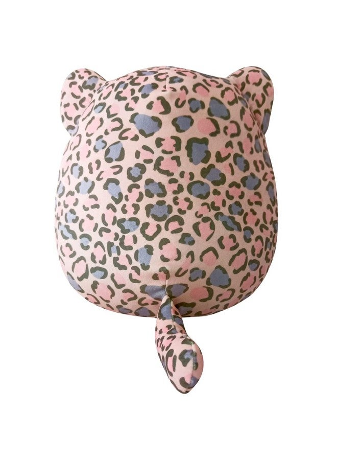 Original 12Inch Dallas Pink And Purple Leopard Mediumsized Ultrasoft Official Jazwares Plush