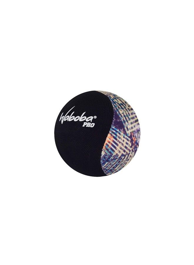 Water Pro Catch Glove & Pro Water Bouncing Ball Set Ball Catching Baseball Style Mitt For Swimming Pools & Beach Games Ambidextrous Design One Size Black/Multi Colour