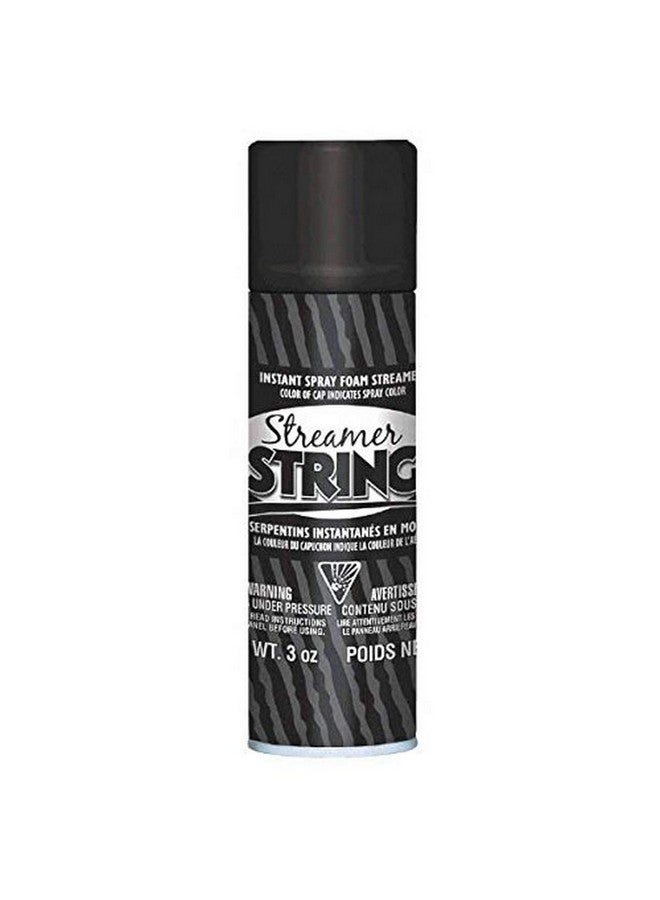 347900.1 Black Streamer String 3Oz 1 Piece Party Favor