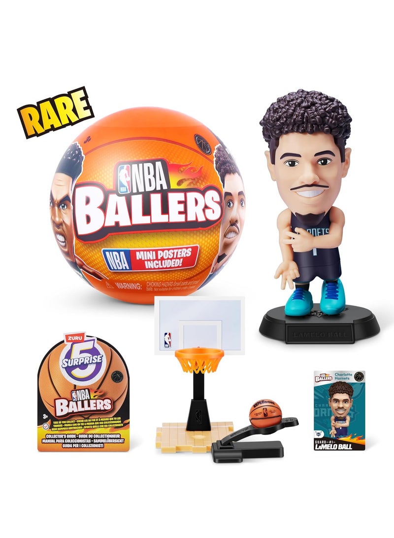 5 Surprise Mini Brands NBA Ballers -  1 Piece -Assorted /Style/Character May Vary