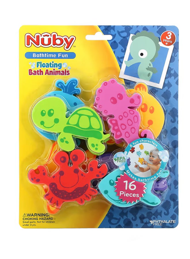 Floating Bath Animals3+ Years16 Pieces