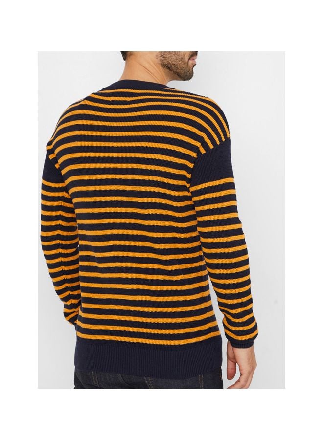 Striped Sweater Sunflower