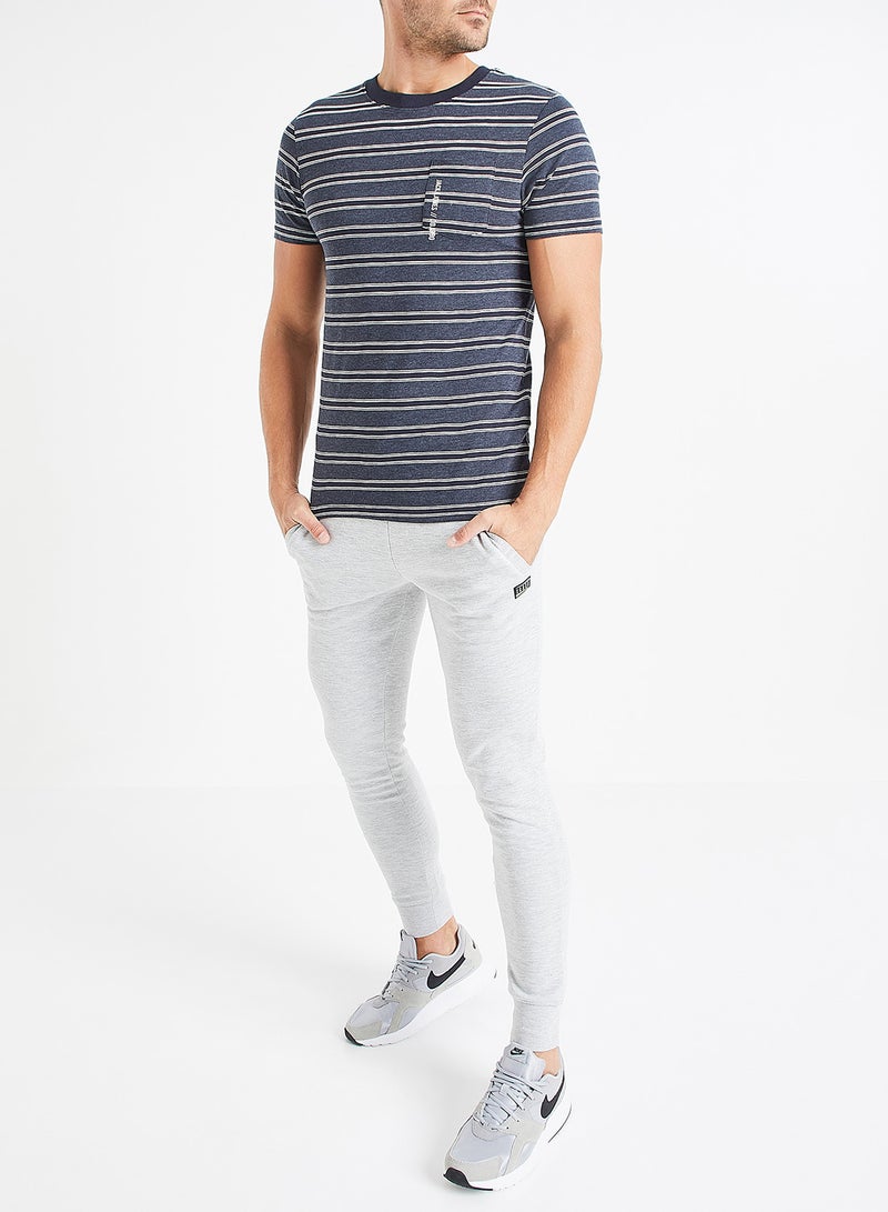 Karter Front Pocket T-Shirt Navy