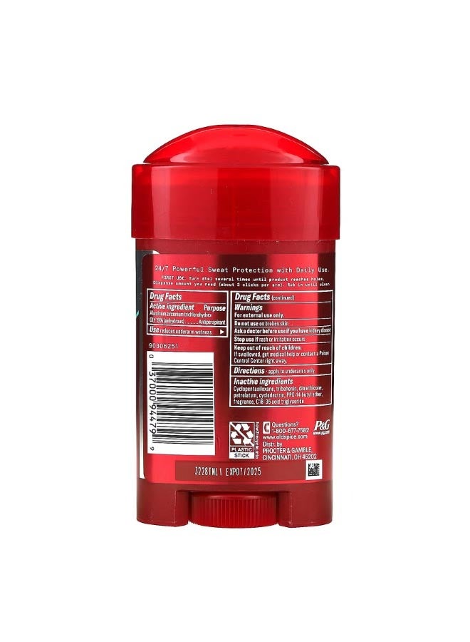 Sweat Defense Anti Perspirant Deodorant Soft Solid Pure Sport Plus 2.6 oz 73 g