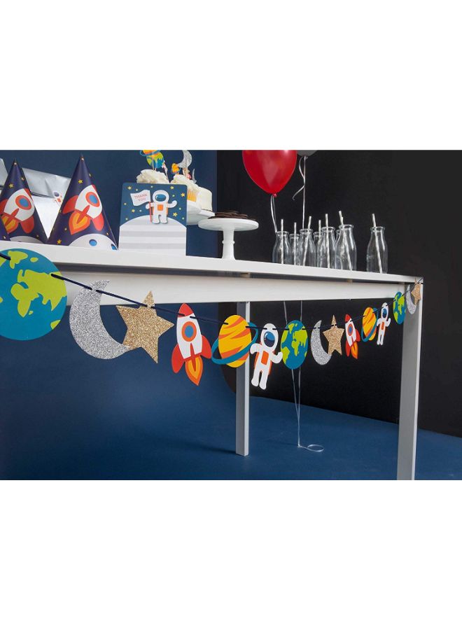 Trip to The Moon Bunting Banner 110inch