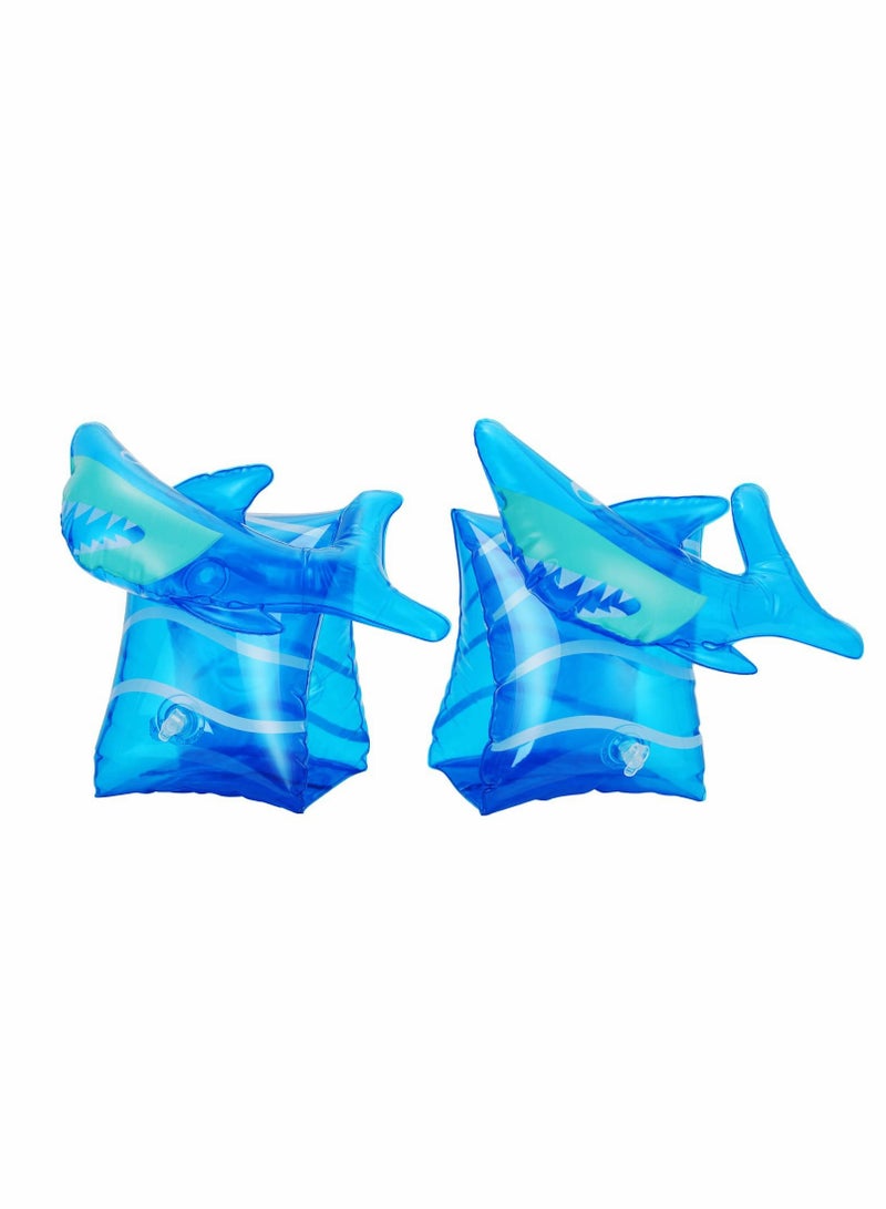 Inflatable Swim Floater Sleeves for Kids, Swimming Rings, Cartoon Swimiming Armbands Floaties Water Wings Floatation Sleeves, Pool Water Sports Learning Swim Training Aids