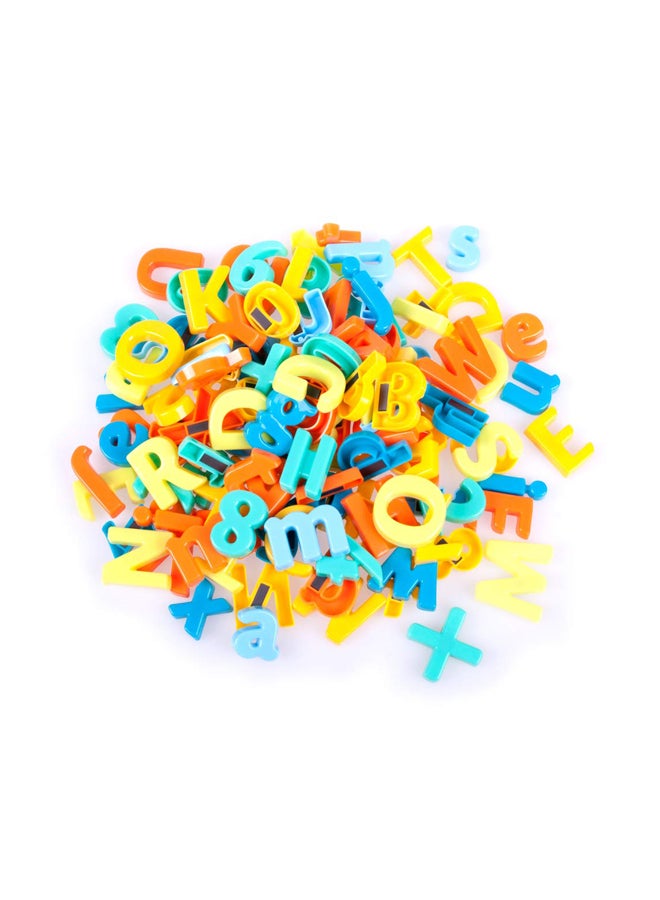 128-Piece Magnetic Letters 10x30x10cm