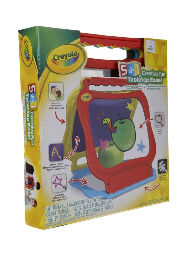 Creative Fun 5-In-1 Tabletop Easel 27x30.2x26.3cm