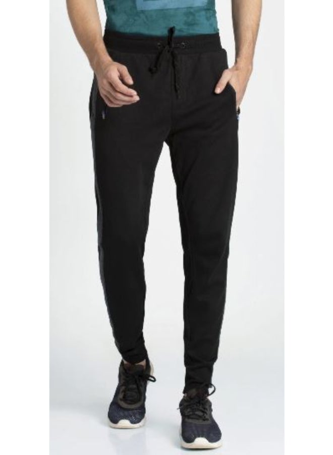 Drawstring Track Pant Black