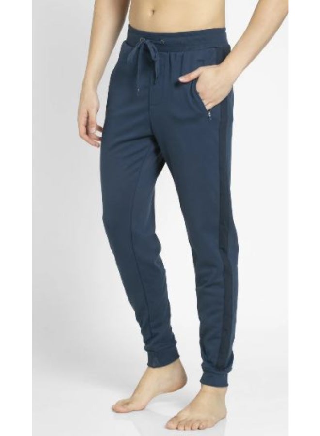 Drawstring Track Pant Blue