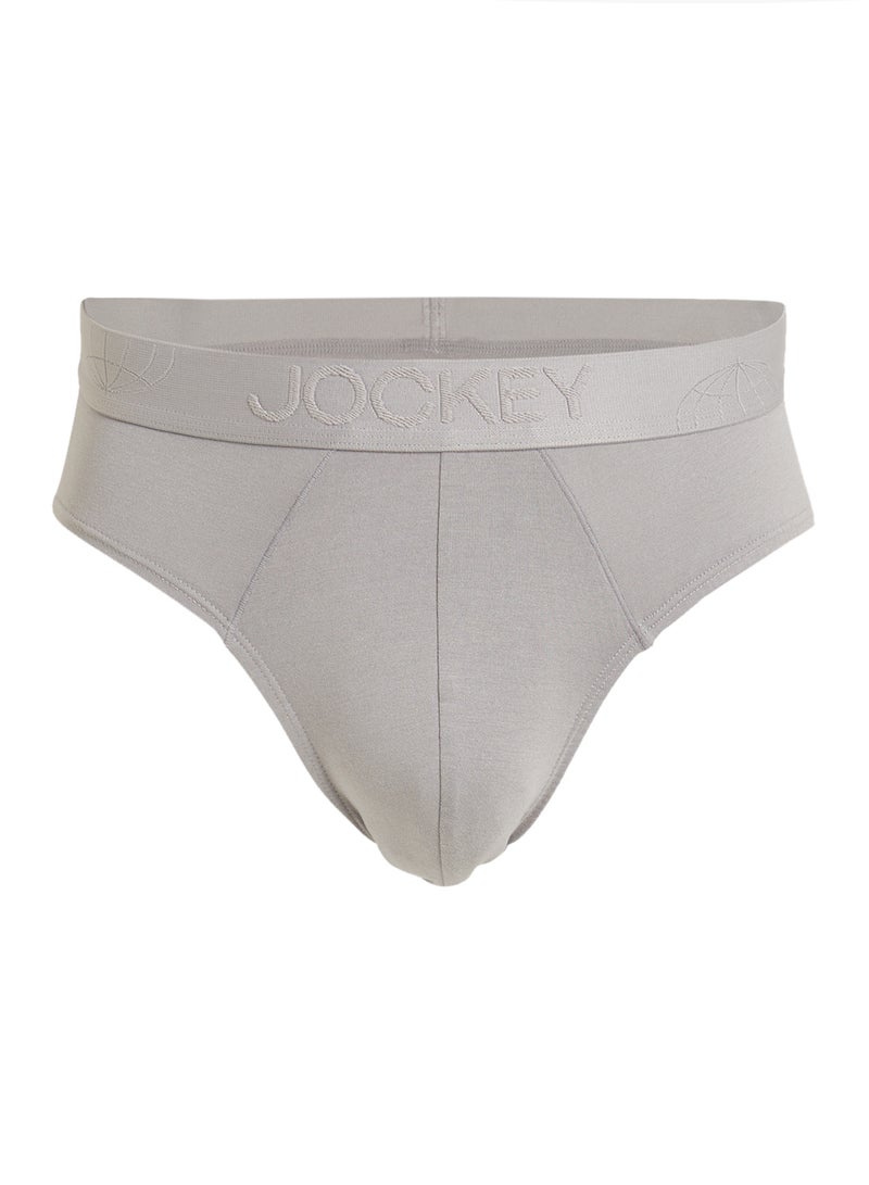 Ultra Soft Briefs Light Grey